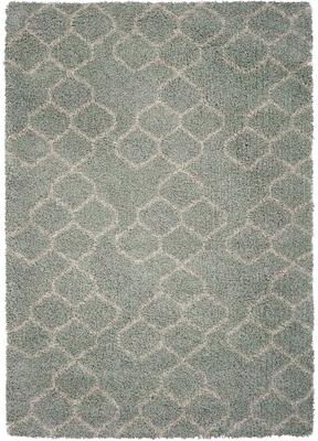 Strick & Bolton Spina Abstract Honeycomb Plush Area Rug