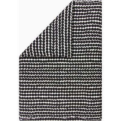 Bettbezug MARIMEKKO "RÄSYMATTO", schwarz-weiß (schwarz), B:200cm L:200cm, Perkal, Obermaterial: 100% Baumwolle, Bettbezüge, Perkal Bettwäsche ab 135-140x200cm, Kissen separat verfügbar