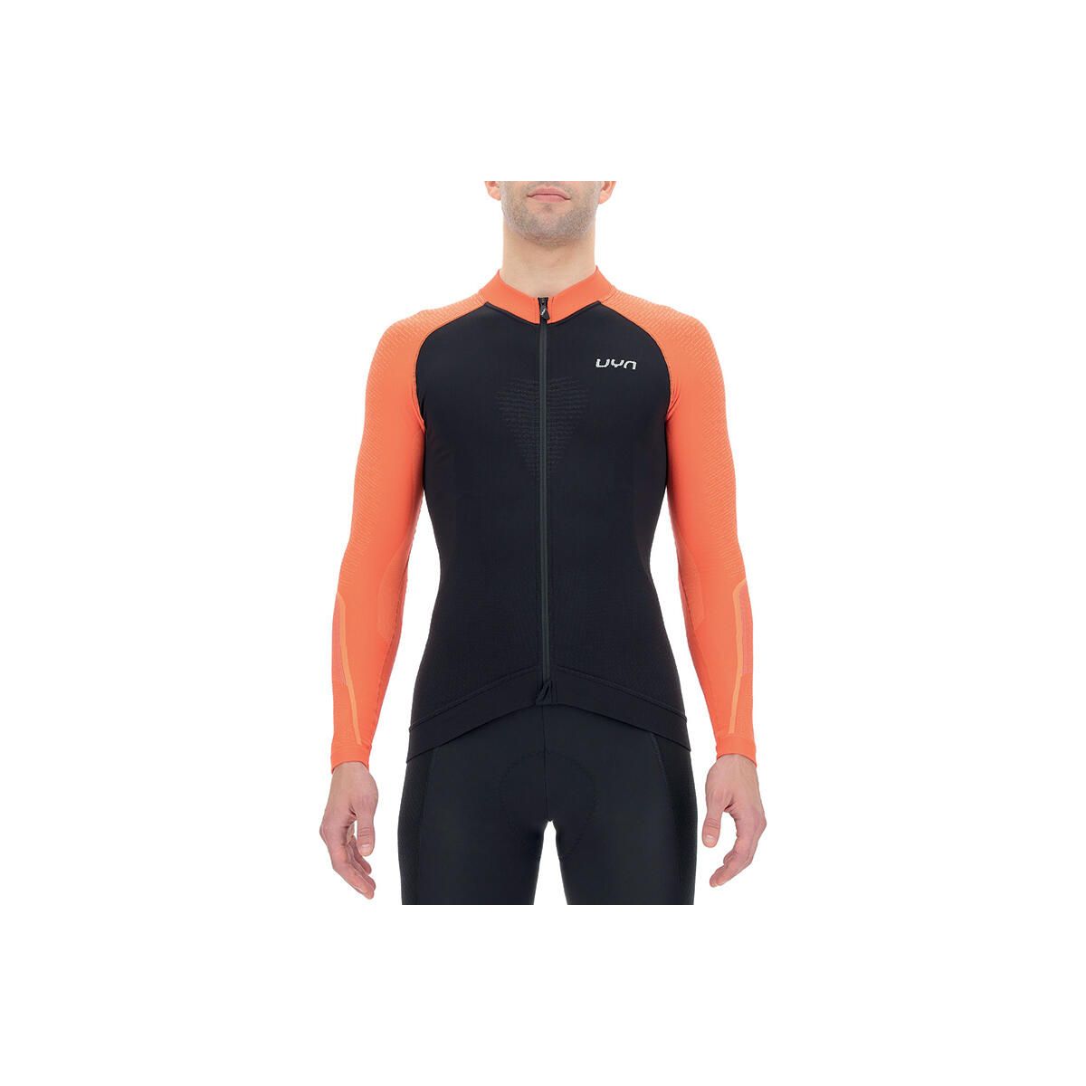 Uyn MAN Biking Granfondo OW Shirt LONG_SL blackboard/ibis (B821) S O102073-B821-S