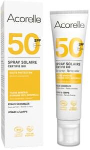 Acorelle SPRAY SOLAR SPF50 PELES SENSÍVEIS E CRIANÇAS 100ml da