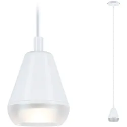 Paulmann LED Pendelleuchte Luia GU10 max. 10W Satin#Signalweiß 76991