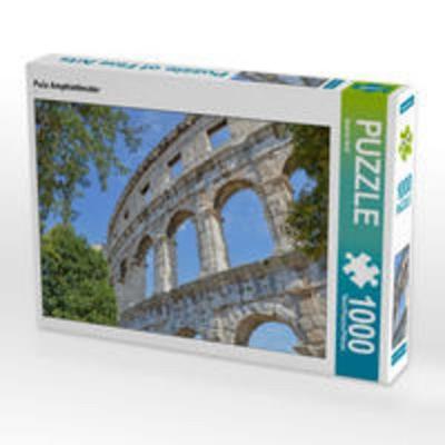 CALVENDO Puzzle Pula Amphietheater 1000 Teile Lege-Größe 64 x 48 cm Foto-Puzzle Bild von Sascha Stoll