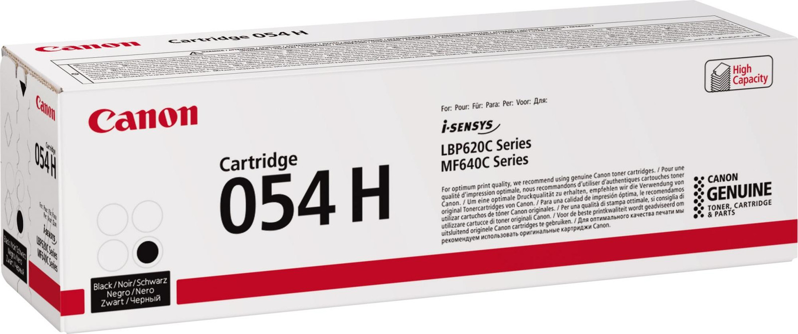 Canon 3028C002 Toner Cartridge 054 H zwart