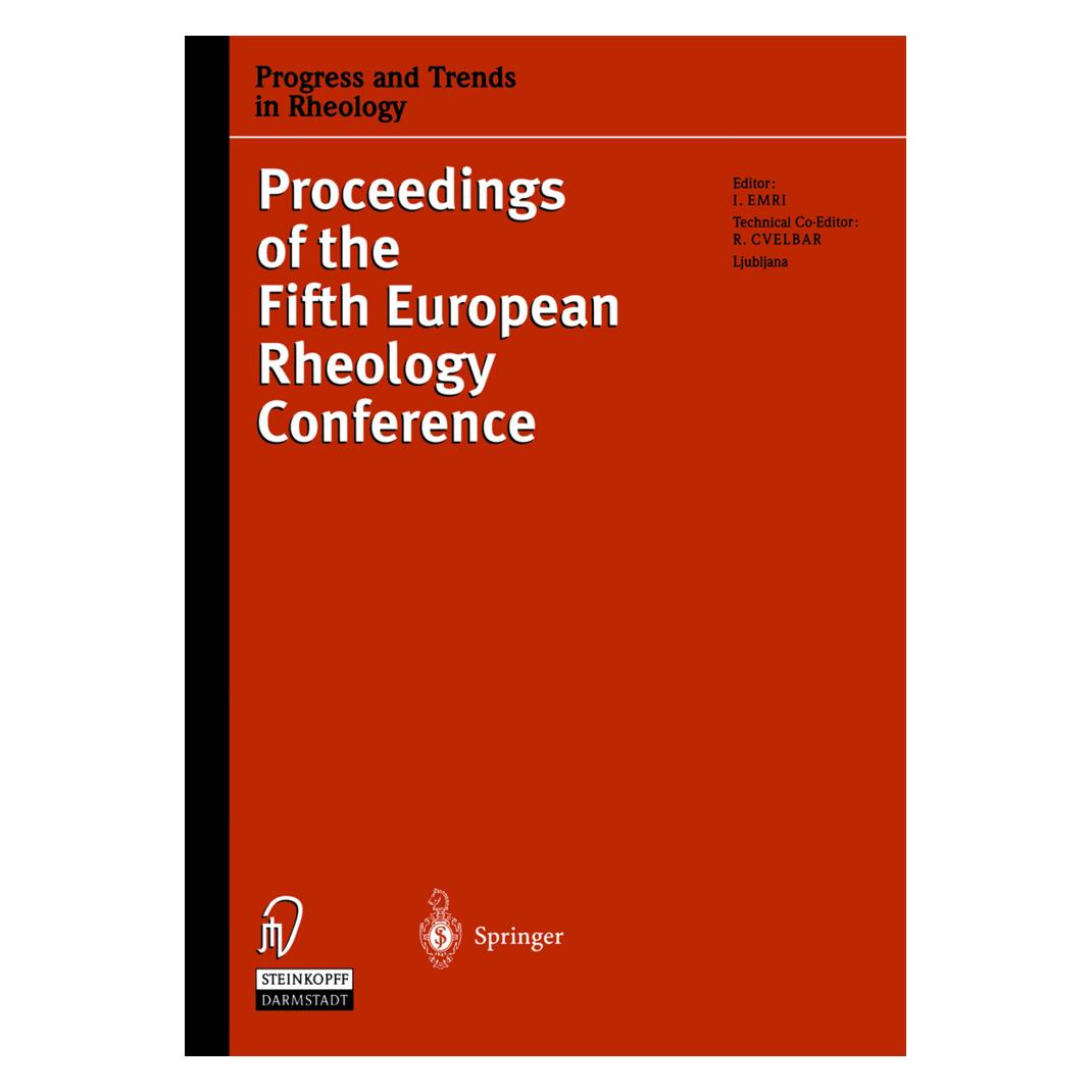 Dr. Dietrich Steinkopff Progress and Trends in Rheology V (Englisch, Softcover, Igor Emri, Robert Cvelbar) (43016716)