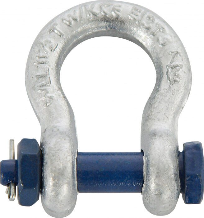 Riggatec Hochfeste Schäkel 7/16" 1,5 T Feuerverzinkt