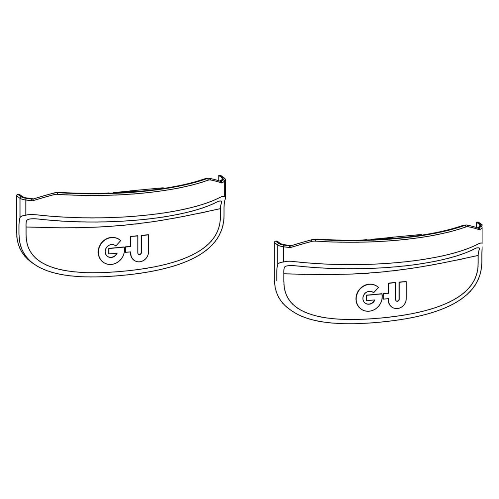 GU Scheren Abdeckkappen 966 PSK (Abdeckung) Kunststoff silber, Inhalt 2 Stück (42724778)