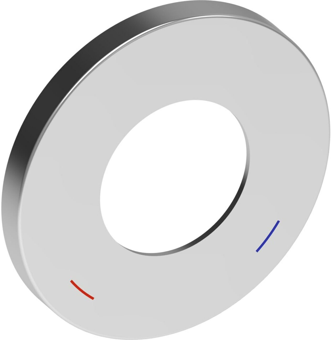 Keuco Wandrosette IXMO 105mm, rd, f EHM, UP, aluminium-finish (59551170091)