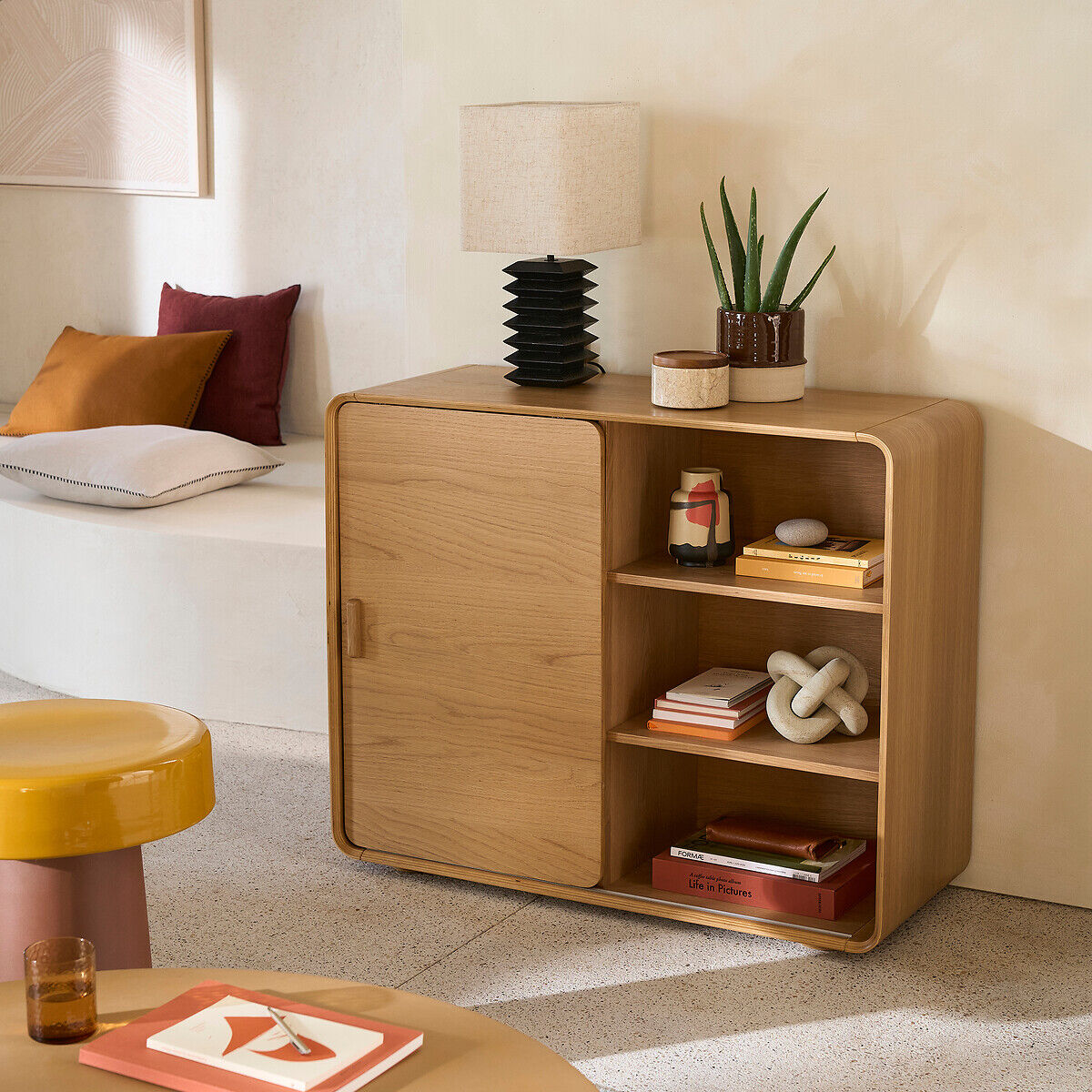 LA REDOUTE INTERIEURS Boîte de rangement en marbre, Marcia