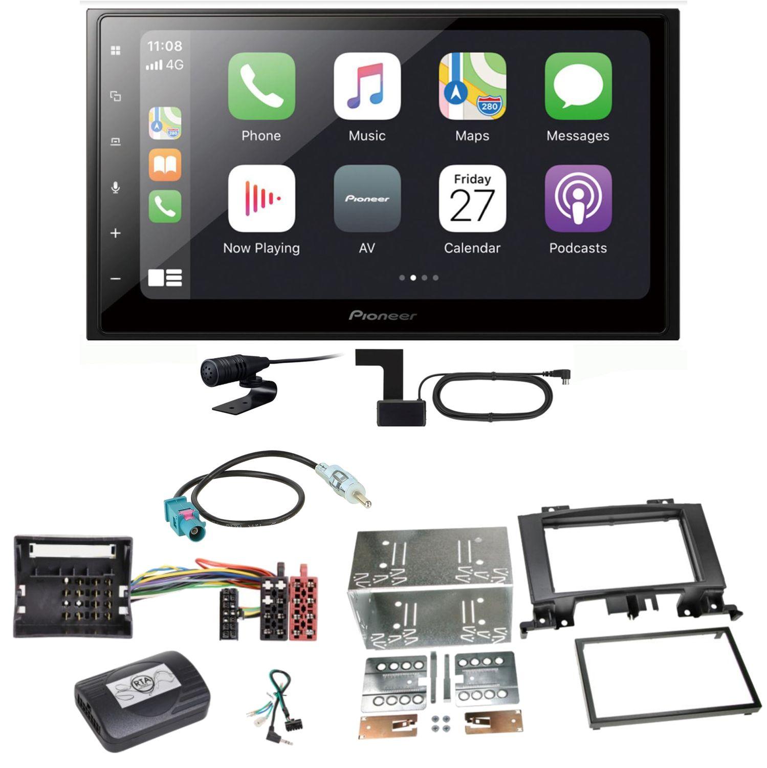 Pioneer SPH-DA250DAB Bluetooth USB Einbauset für Mercedes Sprinter W906 Crafter