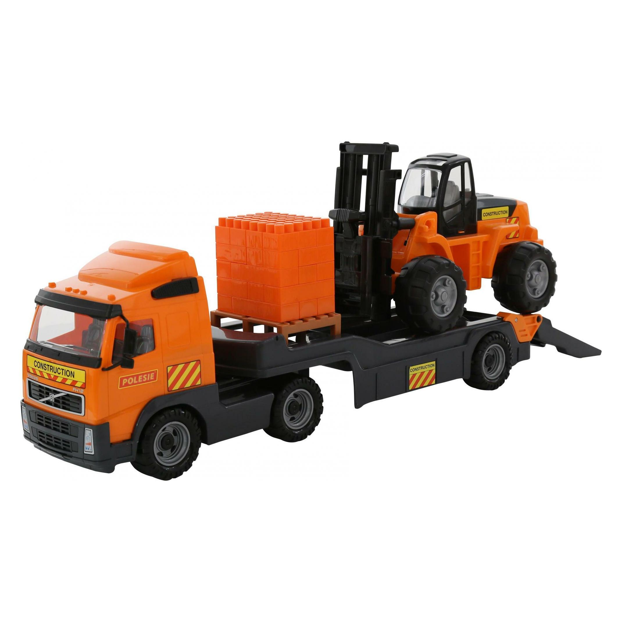 Wader Volvo truck tractor with forklift (GXP-632513) (58409)