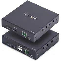StarTech IP HDMI KVM Extender, KVM Switch, Schwarz