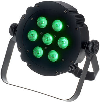 Showtec Compact PAR 7 Tri BK noir