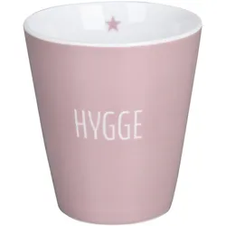 Krasilnikoff Becher Happy Mug Hygge Colorful, 330 ml, dusty rose