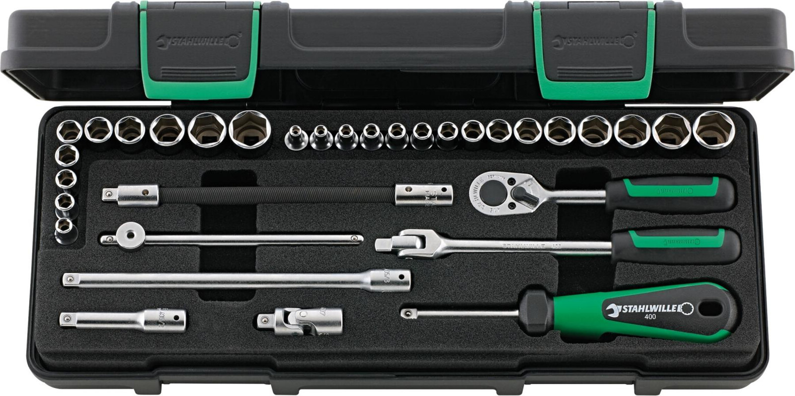 Stahlwille 96011162 Set doppen, 33 stuks