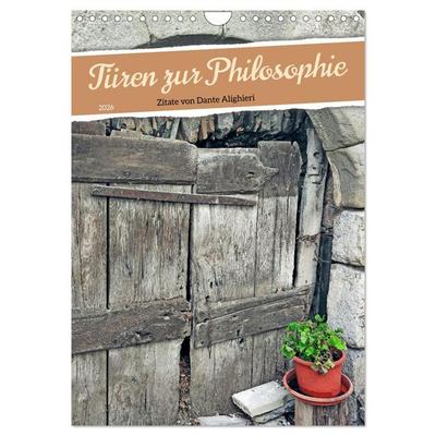 Türen zur Philosophie (Wandkalender 2026 DIN A4 hoch), CALVENDO Monatskalender