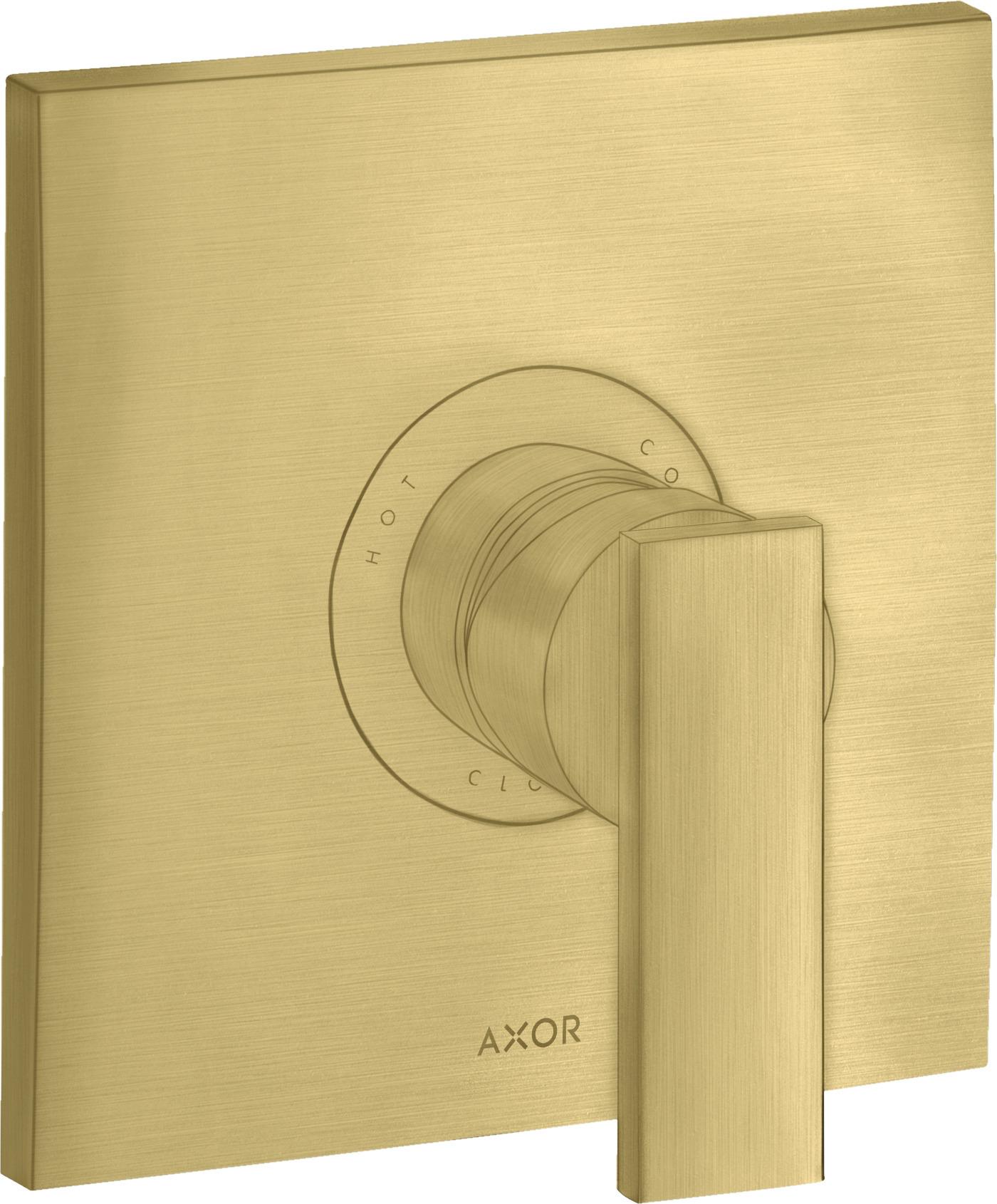 hansgrohe Fertigmontageset Axor Citterio UP-Brause-Einhebelm, m Hebel, brush. br