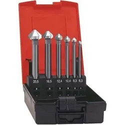 FORMAT Kegelsenker Set 6,3-20,5mm 90 Grad extralange Ausführung
