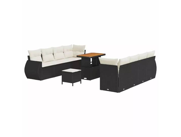 VidaXL - Modulare sofagarnitur poly-rattan, One Size, Multicolor