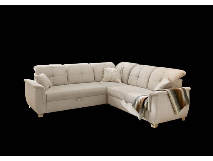 Ecksofa Udine 263 x 363 cm beige