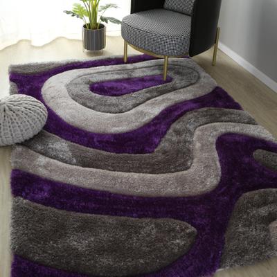 MDA Rugs Mateos Shag Abstract Designed Area Rug