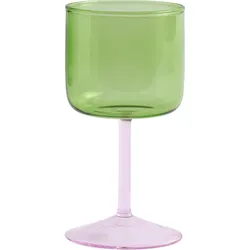 Tint Wine Glass Weingläser grün-rosa 2 St.