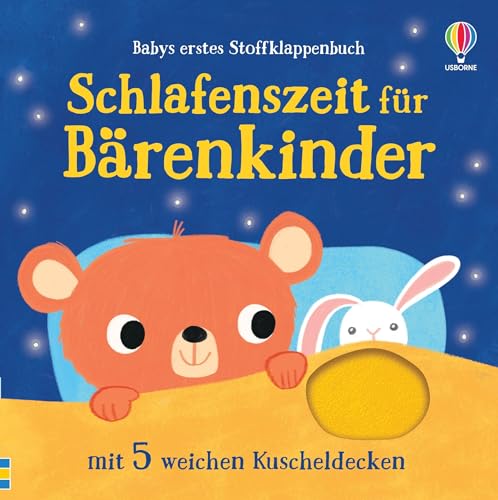 Babys erstes Stoffklappenbuch: Schlafenszeit für Bärenkinder: mit 5 weichen Kuscheldecken – begleitet beim Einschlafen – für Kinder ab 6 Monaten - Preis vom 30.09.2026 09:01:18 h