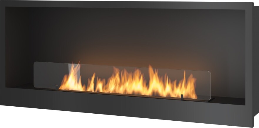 INSIDE 1200 Infire eingebauter Bioethanol-Kamin mit Glas