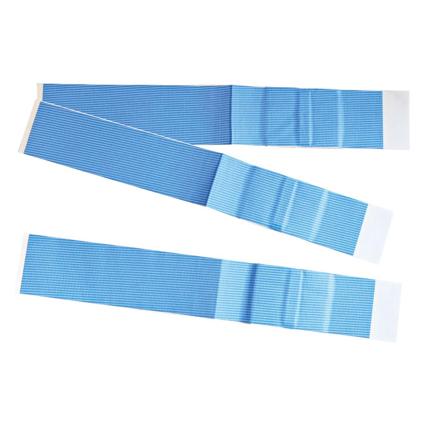 franz mensch Fingerverbände X-Ray, 12x2cm, detektierbar, für Metall & Röntgen, blau, aus PU, Pack á 100 Stück (Erste Hilfe Set Zubehör) (50075)