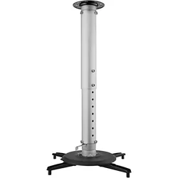 BenQ Universelle Deckenhalterung (Decke), Beamer Halterung, Schwarz, Silber