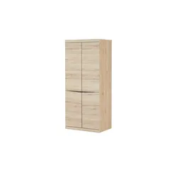 Drehtürenschrank  Turino , holzfarben , Maße (cm): B: 86 H: 196 T: 58.0
