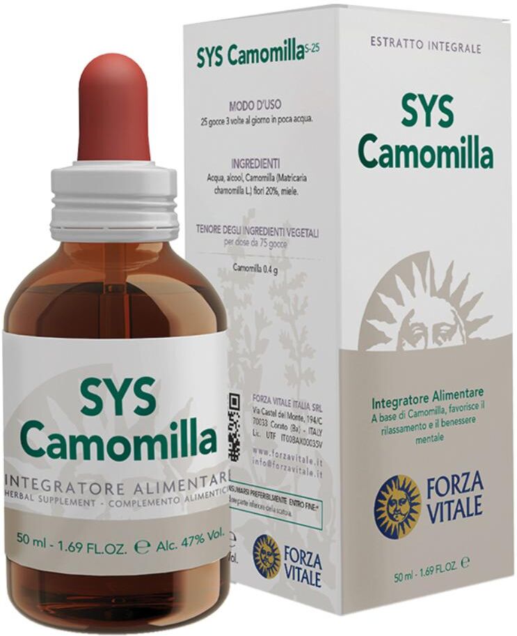 FORZA VITALE ITALIA Srl SYS CAMOMOMILLA GOCCE 50ML