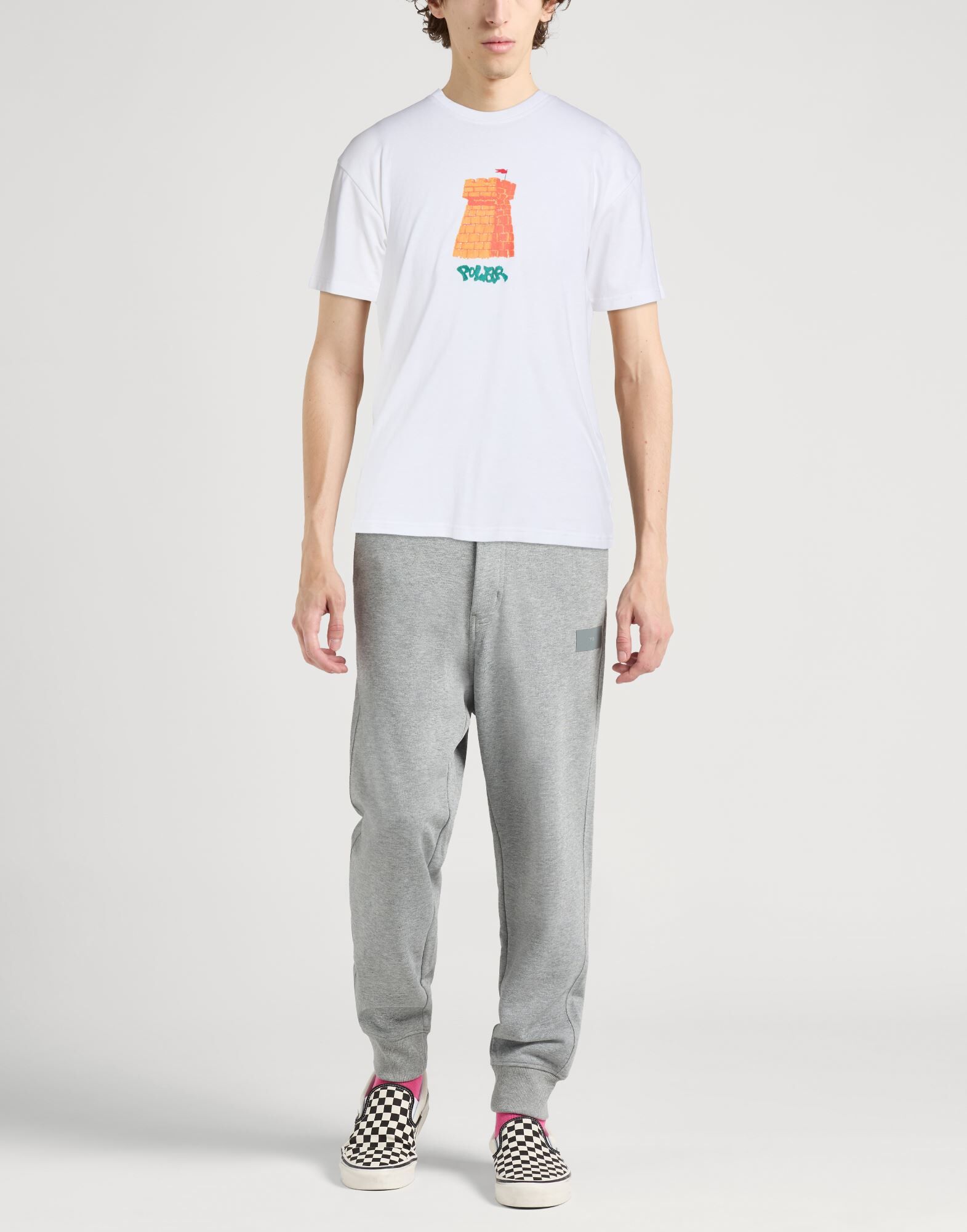 Polar Camiseta Hombre Blanco S Hombre