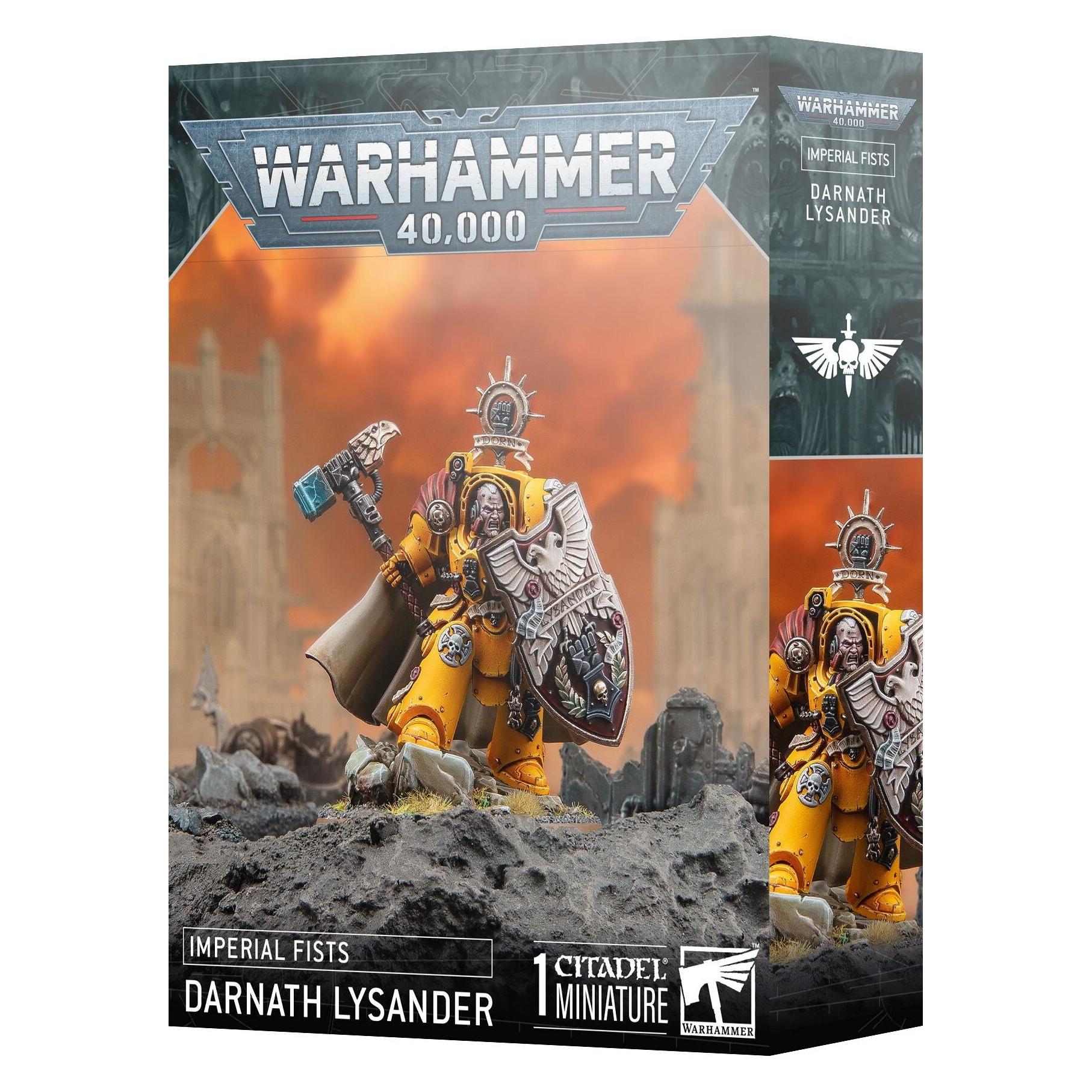 Games Workshop Warhammer 40k - Imperial Fists Darnath Lysander (Kunststoff) (99120101446)