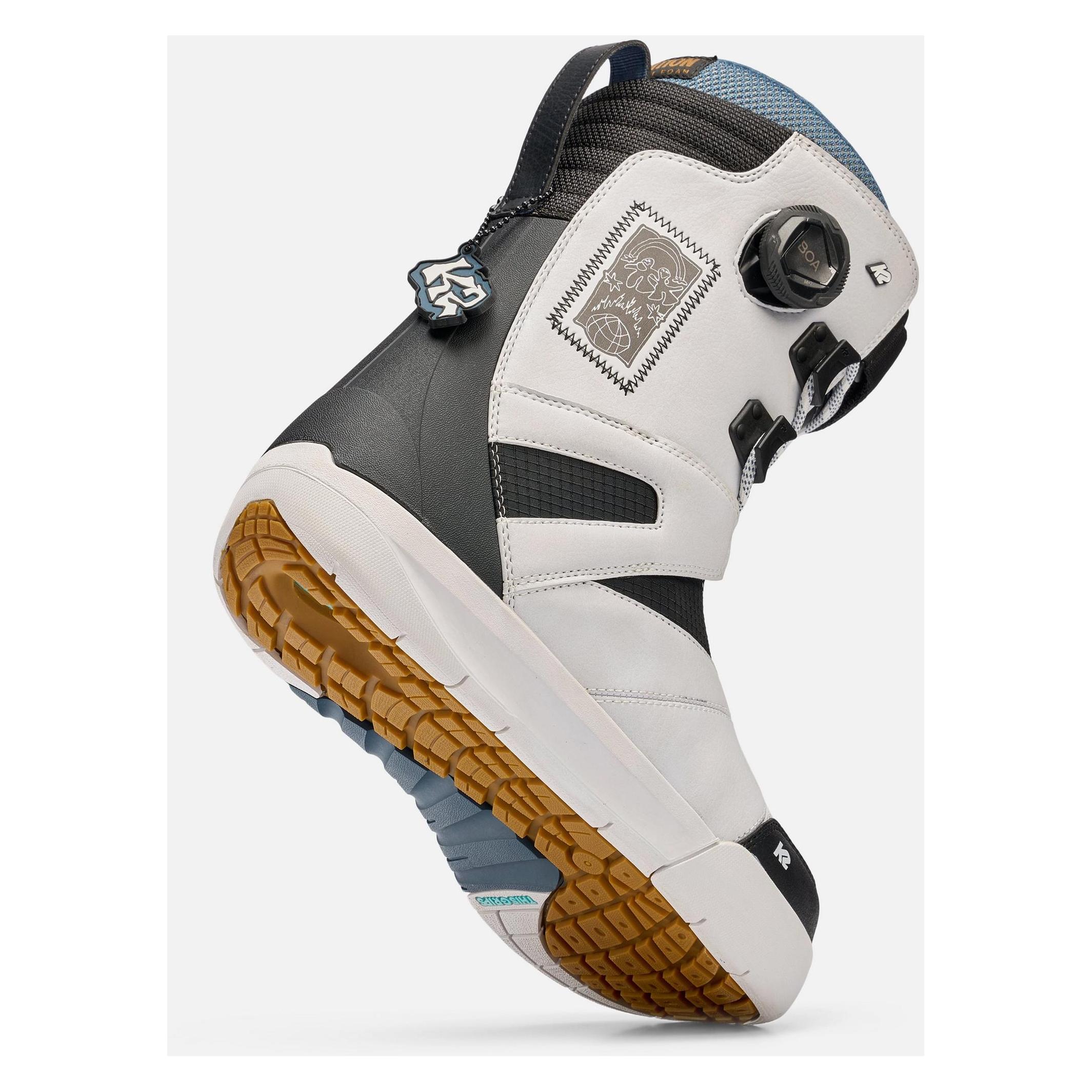 K2 Herren OVERDRAFT WHITE 9.5 Snowboardboots (43.5) (61148200)