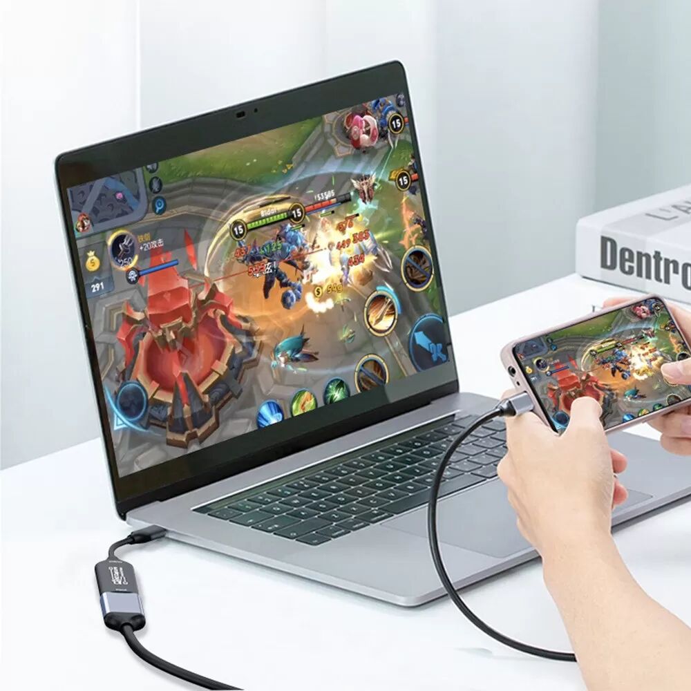 INF 4K HDMI Capture Card USB 3.0 Videoaufnahmegerät für Live-Streaming & Aufnahme Schwarz