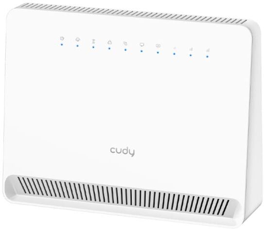 Cudy LT400V Router Wi-Fi 4G con Voce RAM 64MB, 1 Nanosim + 4 porte RJ45 10/100 Mbps+RJ11