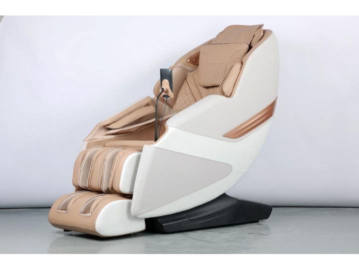 JVmoebel Massagesessel Ganzkörpermassagegerät mit 3D Massagerollen und Automatikprogrammen, Made in Europa