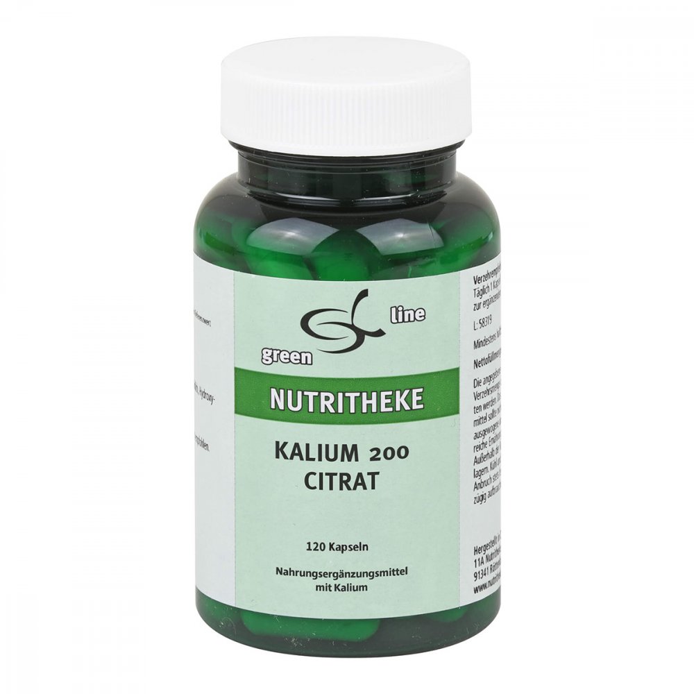 11 A Nutritheke GmbH Kalium 200 Citrat Kapseln 07775514