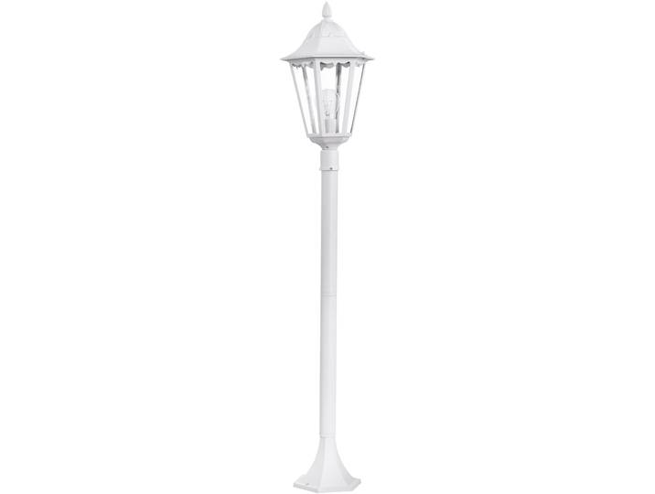 Eglo Stehlampe aussen Navedo Weiss Aluguss B 17 H 120 cm IP44
