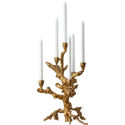 Kerzenständer Apple Tree 53 cm, gold