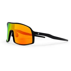CHPO HENKE Sonnenbrille matte black/red mirror polarized