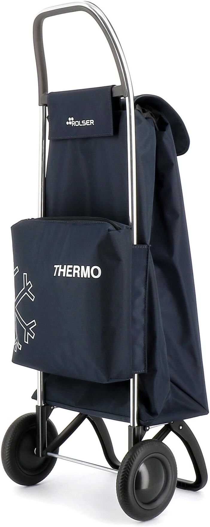 Einkaufstrolley ROLSER "I-Max Thermo Zen", Damen, blau (marineblau), Aluminium, Einkaufskörbe Einkaufstrolley marineblau Einheitsgröße