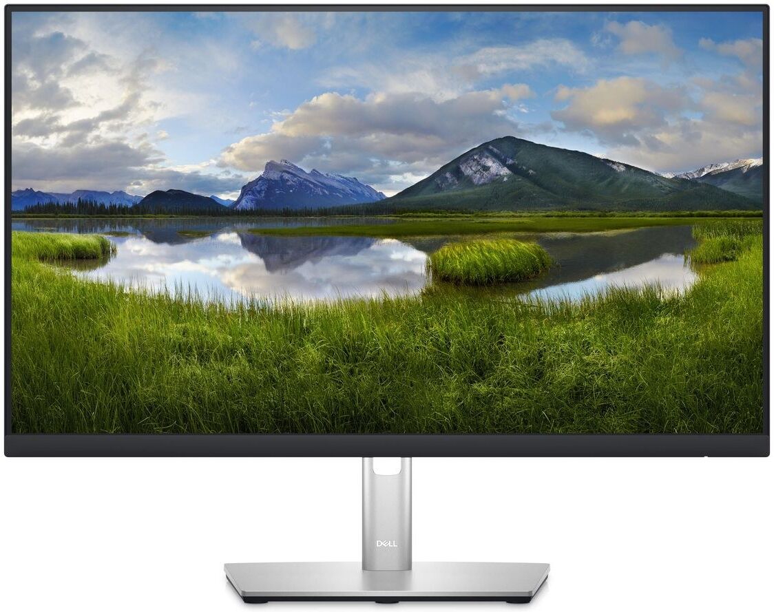 Dell P2423DE 24" QHD 2560 x 1440 IPS USB-C Hub Monitor, Black/Silver