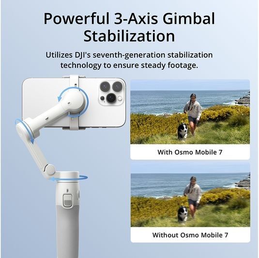 DJI Osmo Mobile 7 Smartphone Gimbal Grey