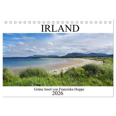 Grüne Insel - Irland (Tischkalender 2026 DIN A5 quer), CALVENDO Monatskalender