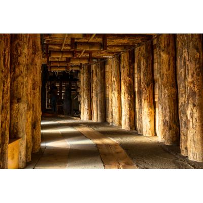 Fototapete PAPERMOON "Wieliczka Salt Mine", bunt, B:2,5m L:1,86m, Vlies, Tapeten