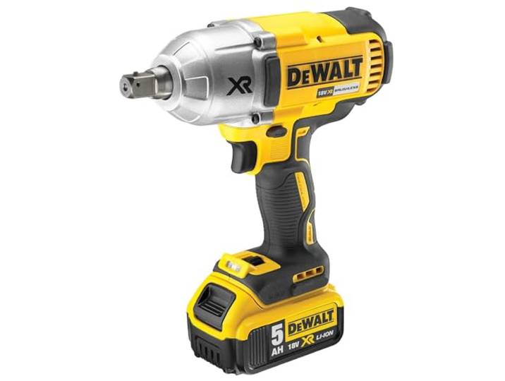 DEWALT DCF899P2-GB Autre Boulonneuse à chocs 950Nm + 2 batteries 18V 5Ah Li-ion + coffret\, Norme