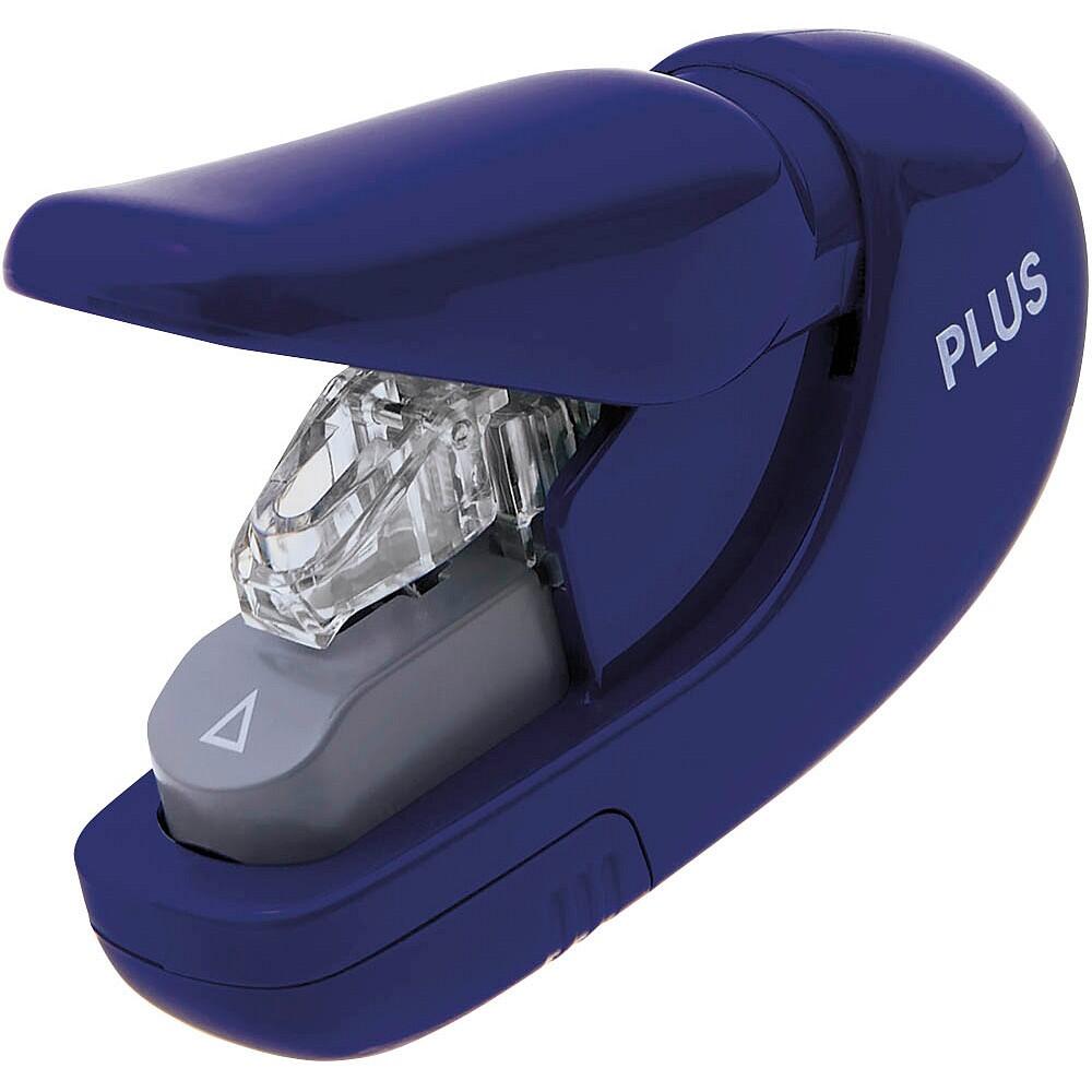 PLUS JAPAN Klammerloses Heftgerät - blau 31147