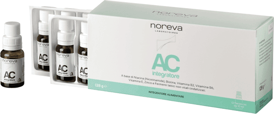 Noreva Dermana Ac Integratore Per la Pelle 12 Flaconcini