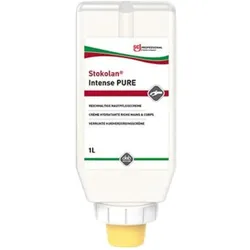 Deb Stoko, Handseife, Stokolan Intense PURE Hautpflegecreme intensiv 1.000 ml Softflasche sehr trocke (Flüssigseife, 1000 ml)